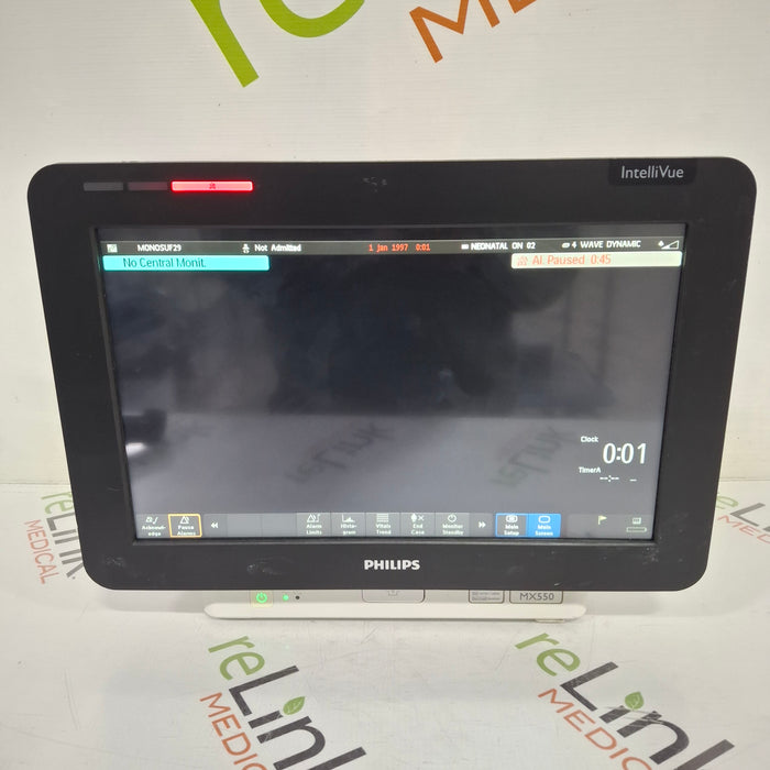 Philips MX550 Portable/Bedside Patient Monitor