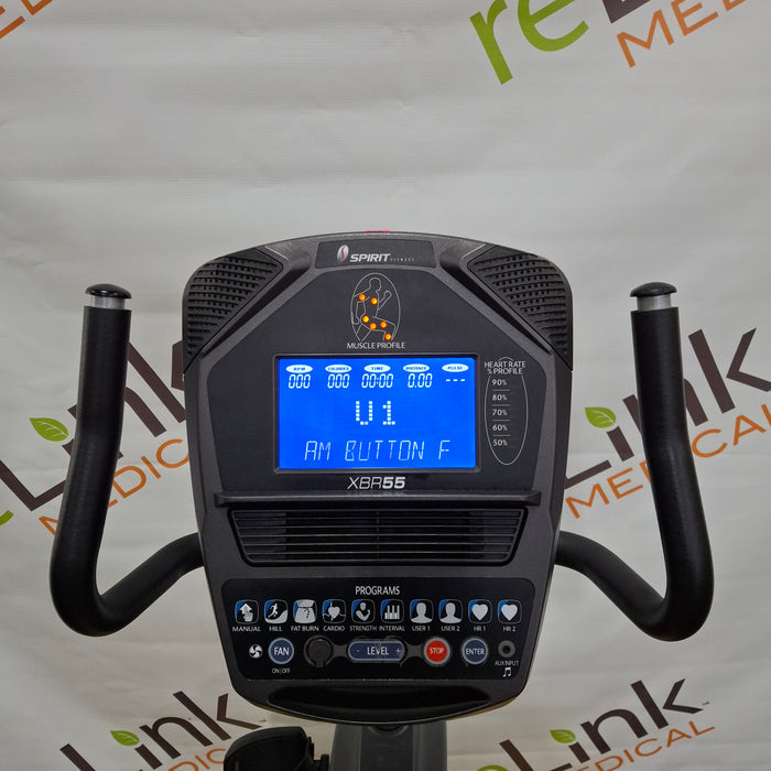 Spirit Fitness XBR55 Recumbent Bike