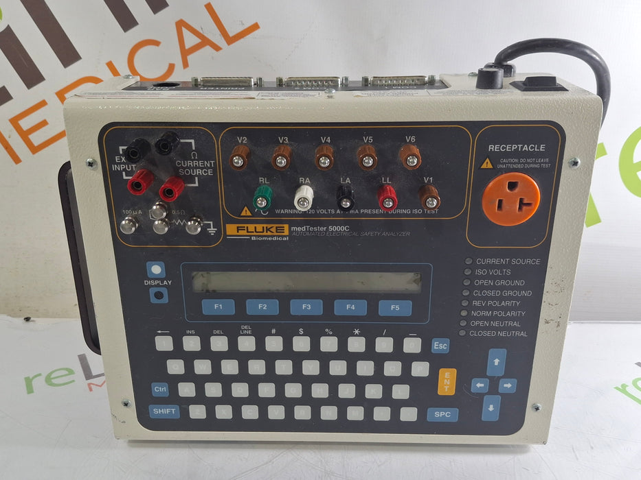 Fluke MedTester 5000C Electrical Safety Analyzer