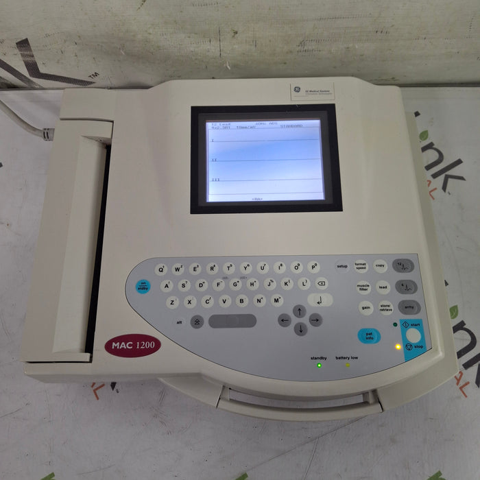 GE Healthcare MAC 1200 ECG