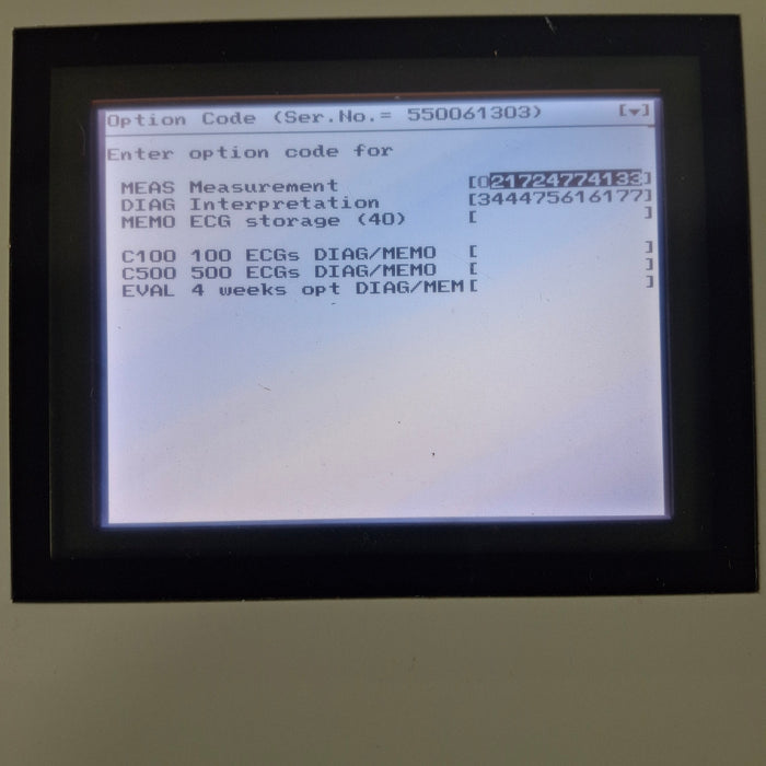 GE Healthcare MAC 1200 ECG