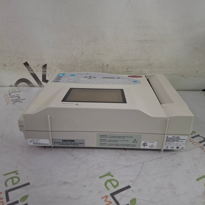 GE Healthcare MAC 1200 ECG