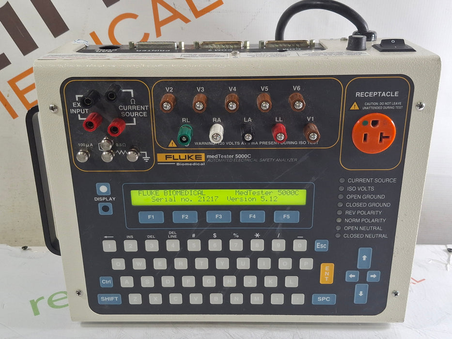 Fluke MedTester 5000C Electrical Safety Analyzer