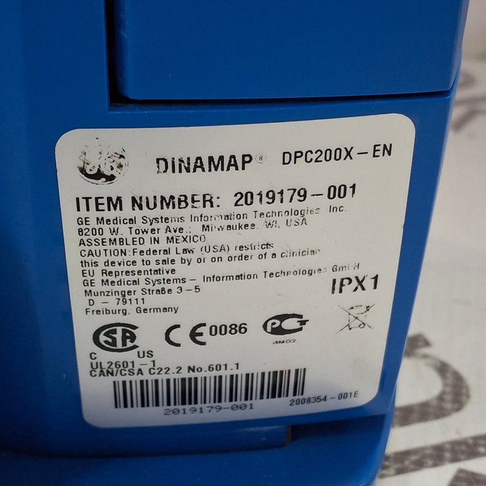 GE Healthcare Dinamap ProCare 200 Patient Monitor