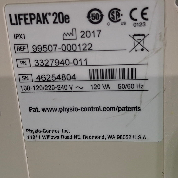Physio-Control LifePak 20e Defibrillator