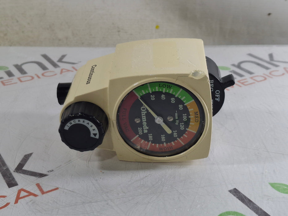 Ohmeda Medical Vacuum Regulator