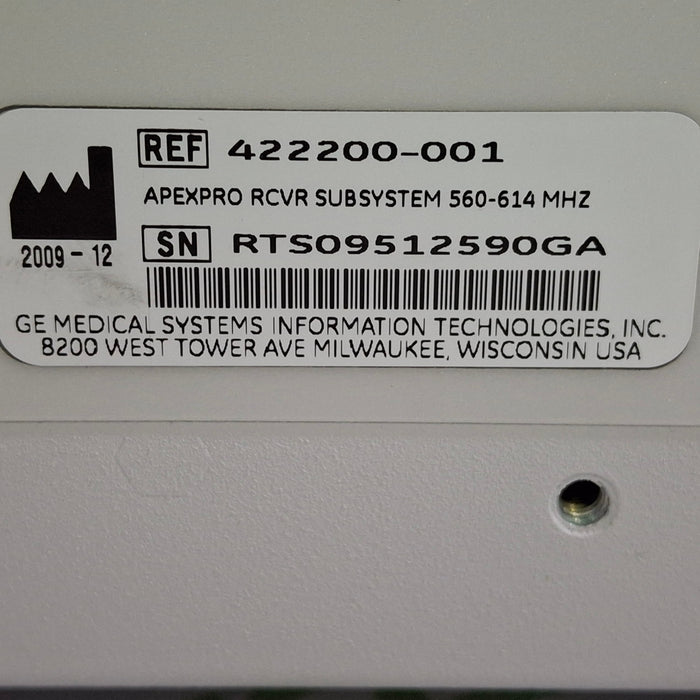 GE Healthcare 422200-001 560-614mhz Apex Pro Receiver Subsystem