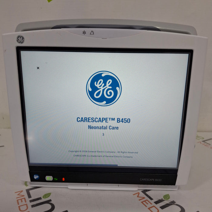 GE Healthcare GE Healthcare Carescape B450 Neonatal Care Patient Monitor Patient Monitors reLink Online
