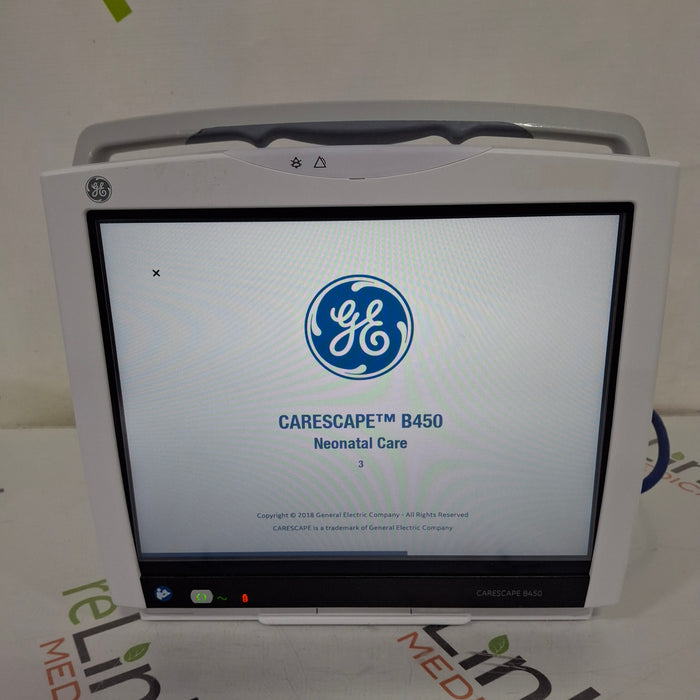 GE Healthcare GE Healthcare Carescape B450 Neonatal Care Patient Monitor Patient Monitors reLink Online
