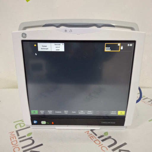 GE Healthcare GE Healthcare Carescape B450 Neonatal Care Patient Monitor Patient Monitors reLink Online