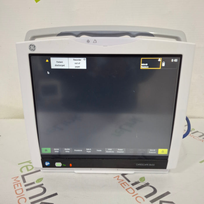 GE Healthcare GE Healthcare Carescape B450 Neonatal Care Patient Monitor Patient Monitors reLink Online