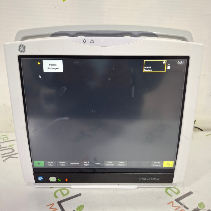 GE Healthcare Carescape B450 Neonatal Care Patient Monitor