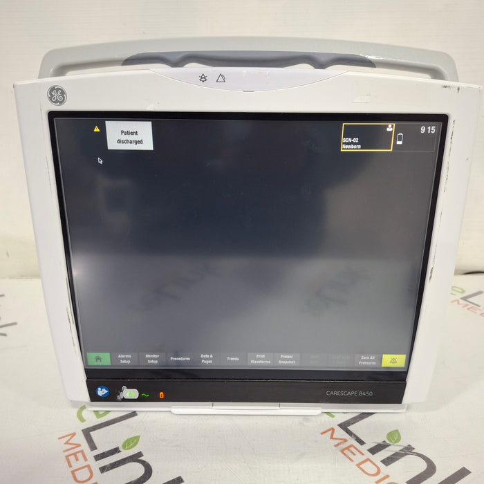 GE Healthcare Carescape B450 Neonatal Care Patient Monitor