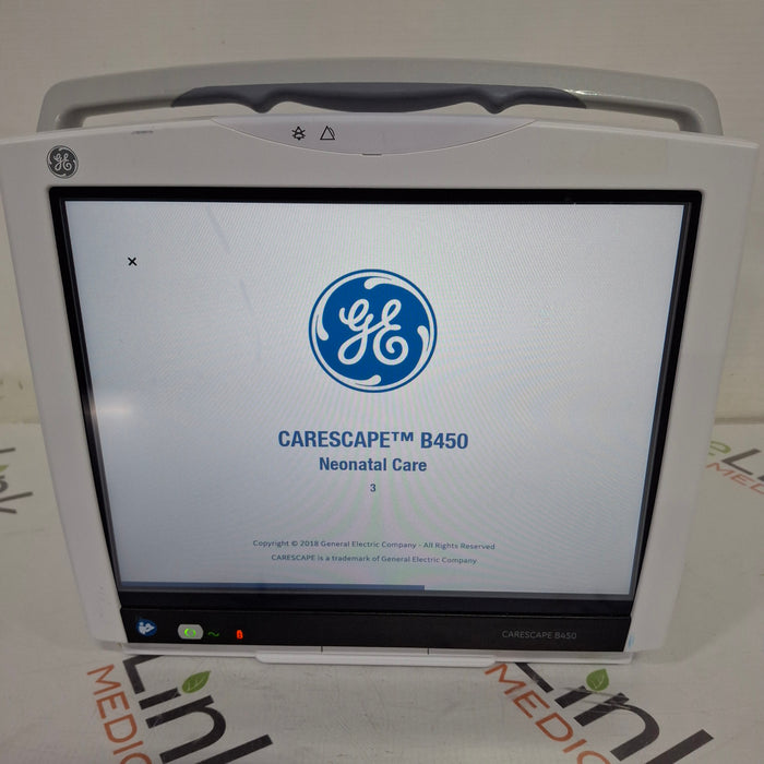 GE Healthcare Carescape B450 Neonatal Care Patient Monitor