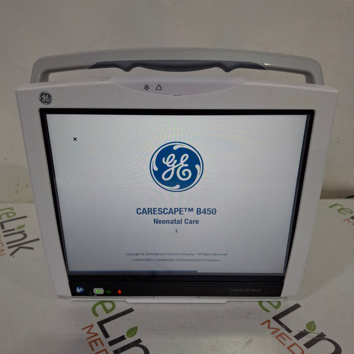 GE Healthcare Carescape B450 Neonatal Care Patient Monitor
