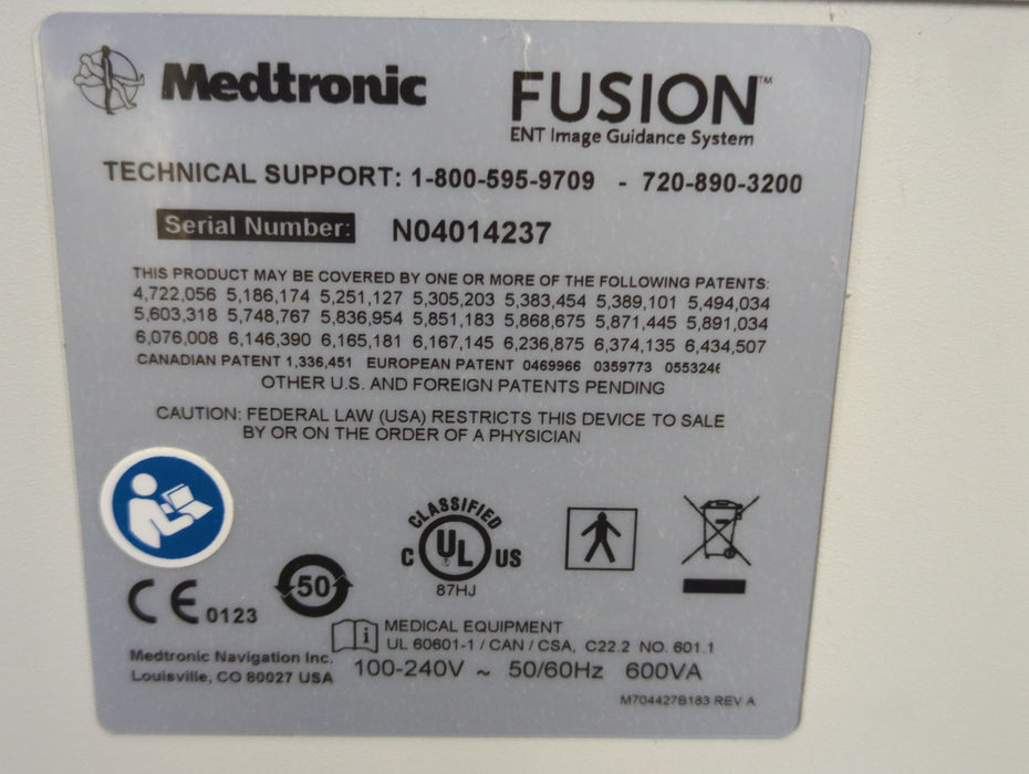 Medtronic Fusion ENT Imaging Guidance System