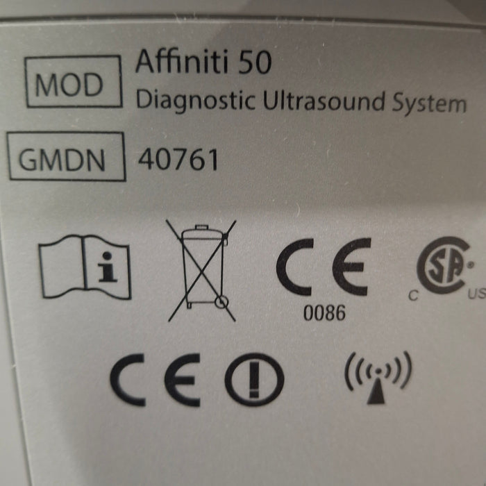 Philips Affiniti 50 Diagnostic Ultrasound System