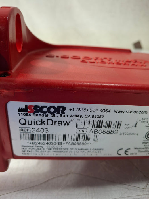 SSCOR, Inc. 2403 Quickdraw Handheld Aspirator