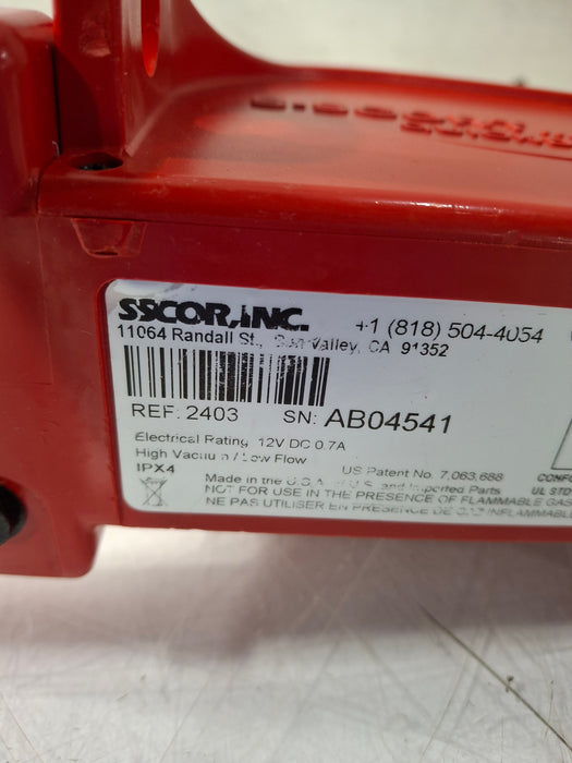 SSCOR, Inc. 2403 Quickdraw Handheld Aspirator
