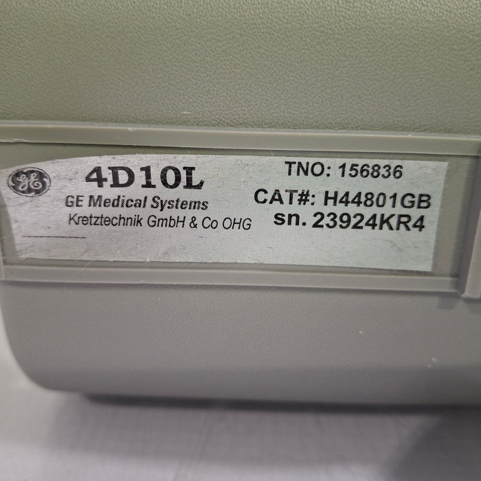 GE Healthcare 4D10L 3D 4D Linear Array Transducer