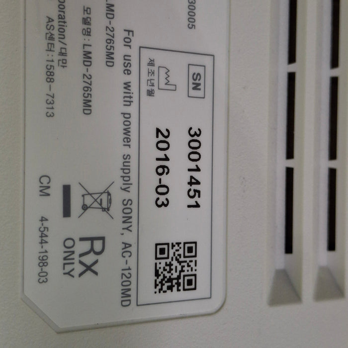 Sony Sony LMD-2765MD Surgical Monitor Surgical Equipment reLink Online