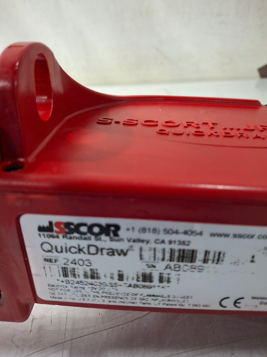 SSCOR, Inc. 2403 Quickdraw Handheld Aspirator