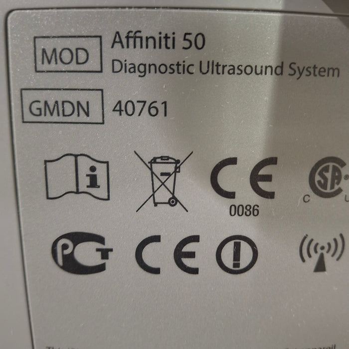 Philips Affiniti 50 Diagnostic Ultrasound System