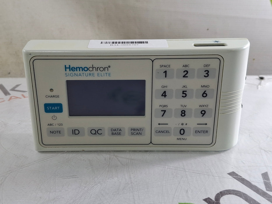 ITC Medical Hemochron Signature Elite rapid whole blood testing