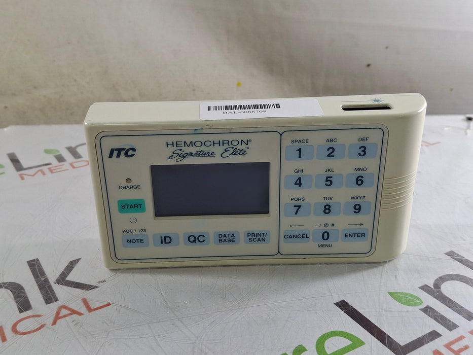 ITC Medical Hemochron Signature Elite rapid whole blood testing
