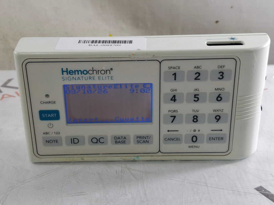 ITC Medical Hemochron Signature Elite rapid whole blood testing