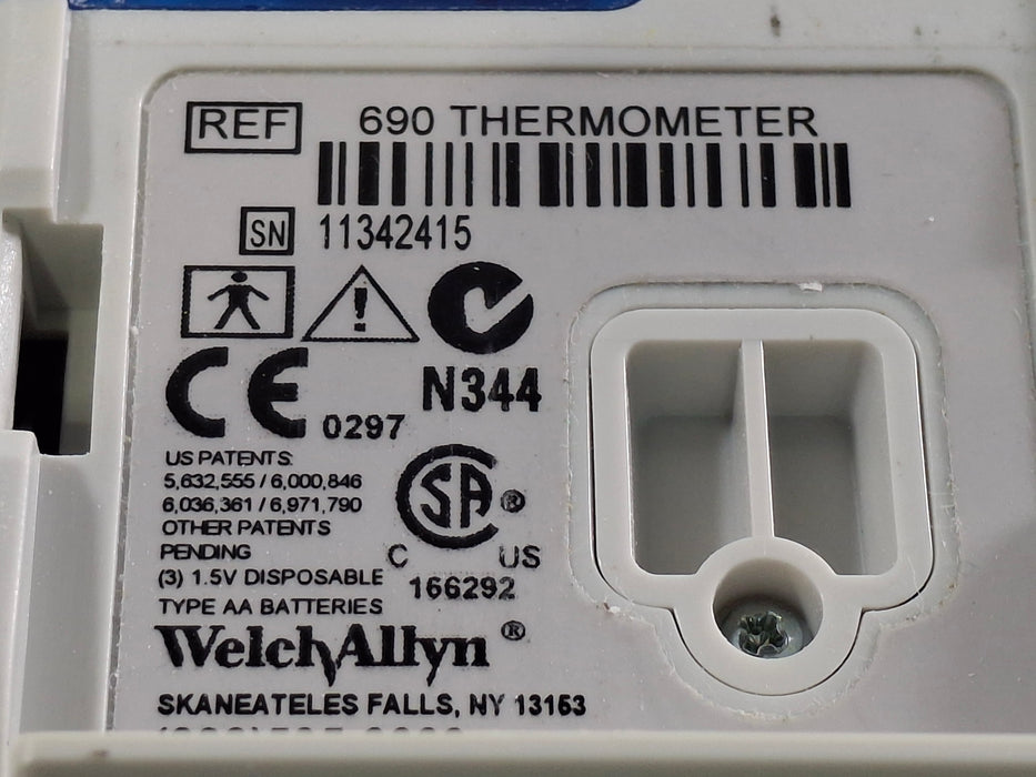 Welch Allyn SureTemp Plus 690 Thermometer
