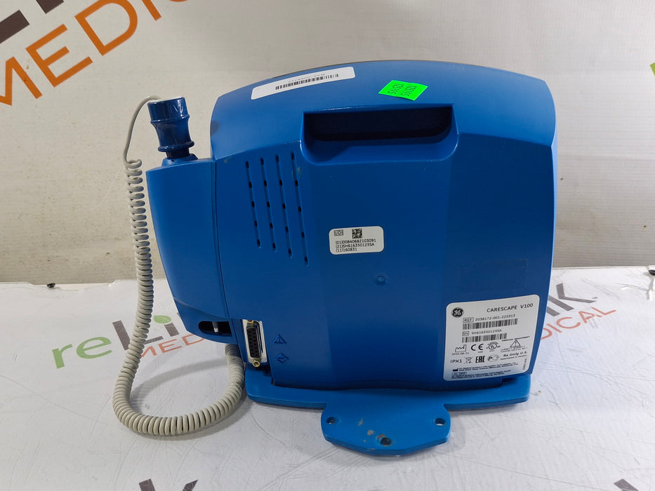 GE Healthcare Dinamap V100 - NIBP, SpO2, Temp Vital Signs Monitor