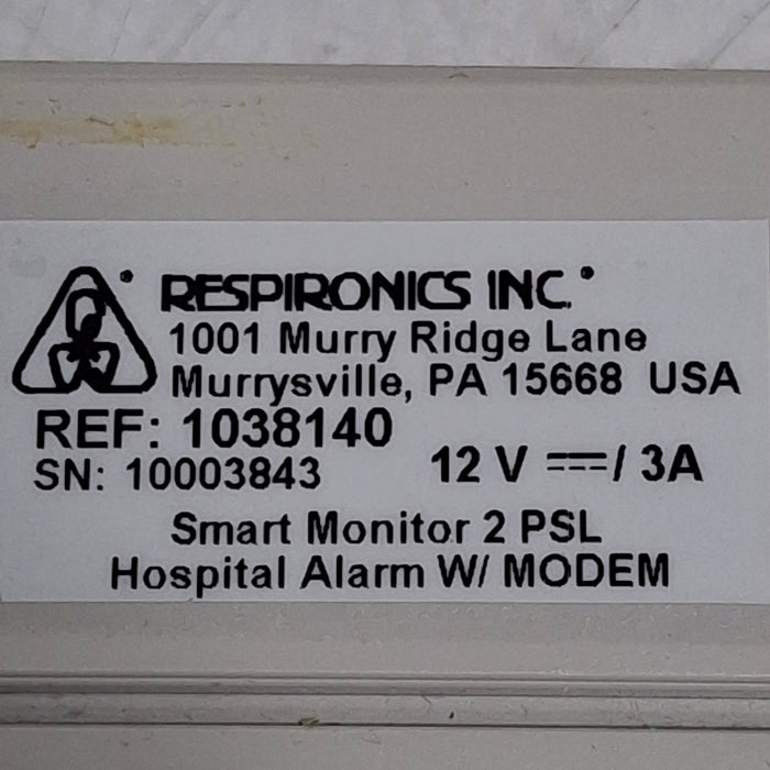 Respironics SmartMonitor 2 PSL Apnea Monitor