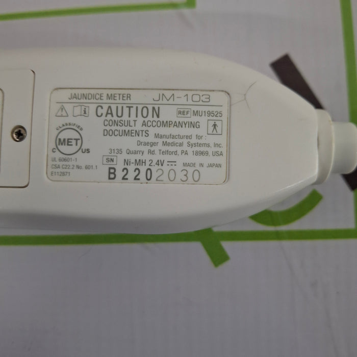 Draeger Medical JM-103 Bilirubin Meter