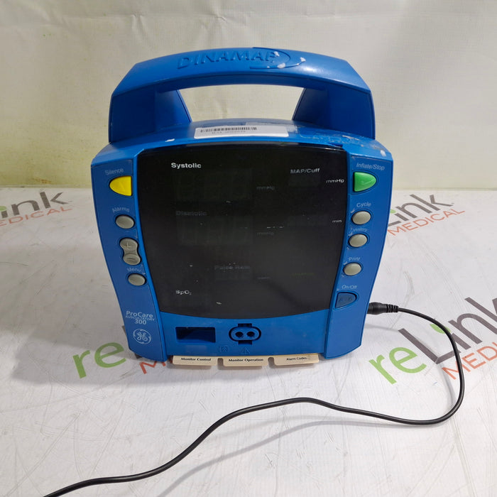 GE Healthcare Dinamap ProCare 320 Vital Signs Monitor