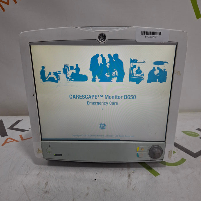 GE Healthcare GE Healthcare Carescape B650 Emergency Care Patient Monitor Patient Monitors reLink Online