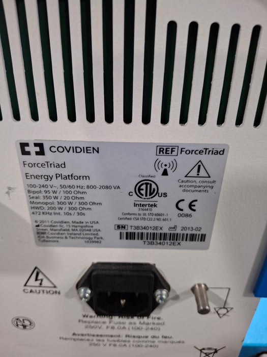 Covidien Force Triad 3.6 Electrosurgical Unit