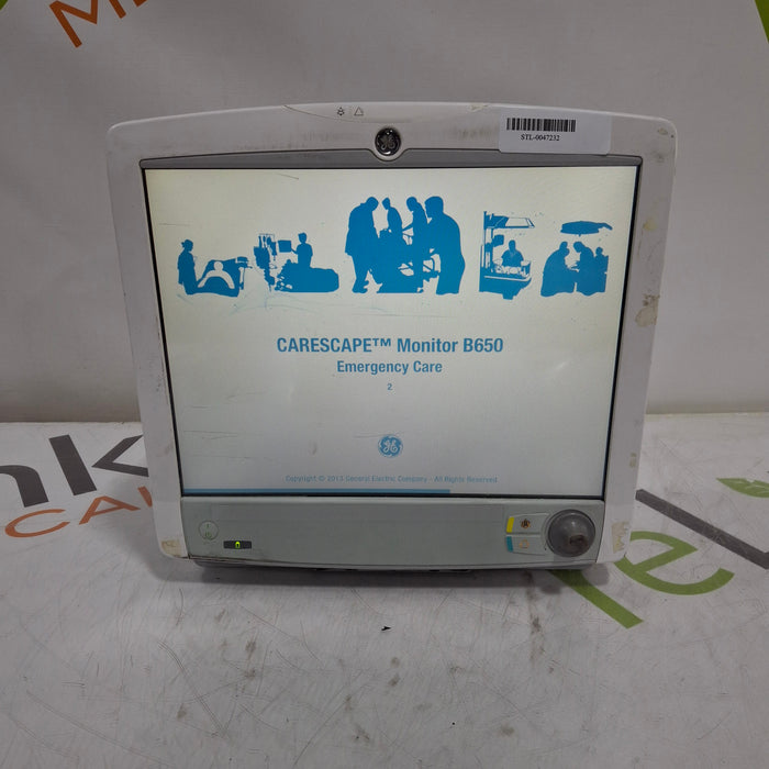 GE Healthcare GE Healthcare Carescape B650 Emergency Care Patient Monitor Patient Monitors reLink Online