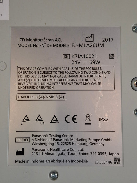 Image Stream Medical 26" HD Surgical Display