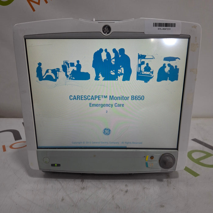 GE Healthcare GE Healthcare Carescape B650 Emergency Care Patient Monitor Patient Monitors reLink Online
