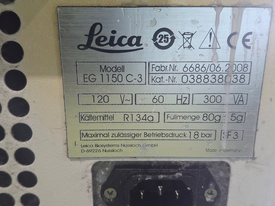 Leica EG 1150 C-3 Modular Tissue Embedding System
