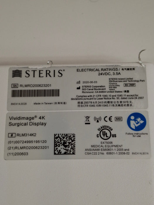 Steris VividImage 4K Surgical Display
