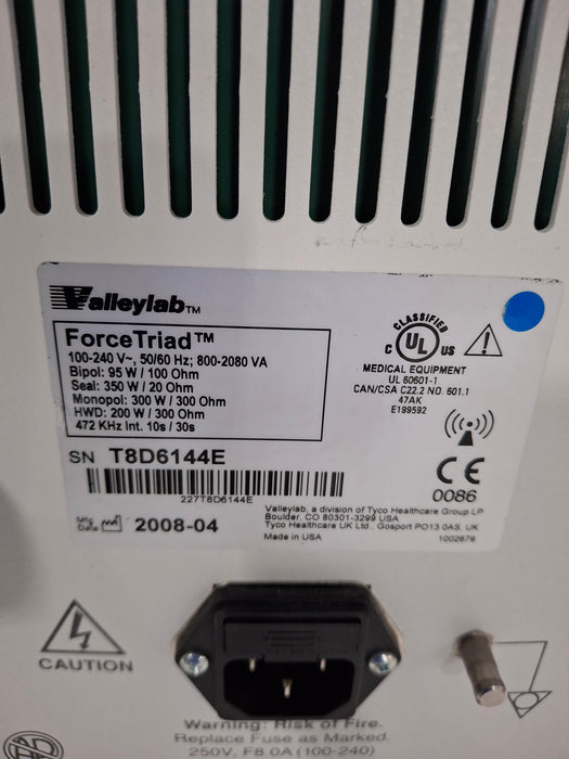 Covidien Force Triad 3.6 Electrosurgical Unit