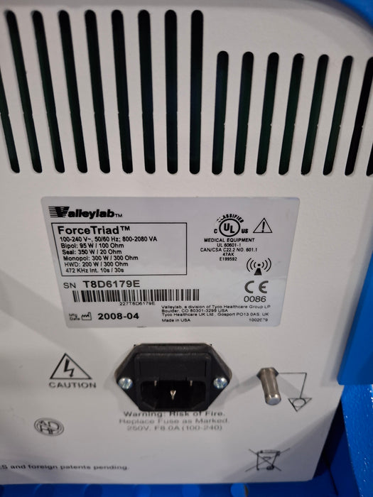 Covidien Force Triad 3.8-4.0 Electrosurgical Unit