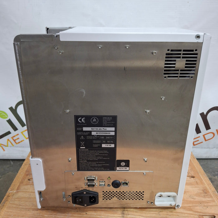 Horiba ABX Scil Vet abc Plus Hematology Analyzer