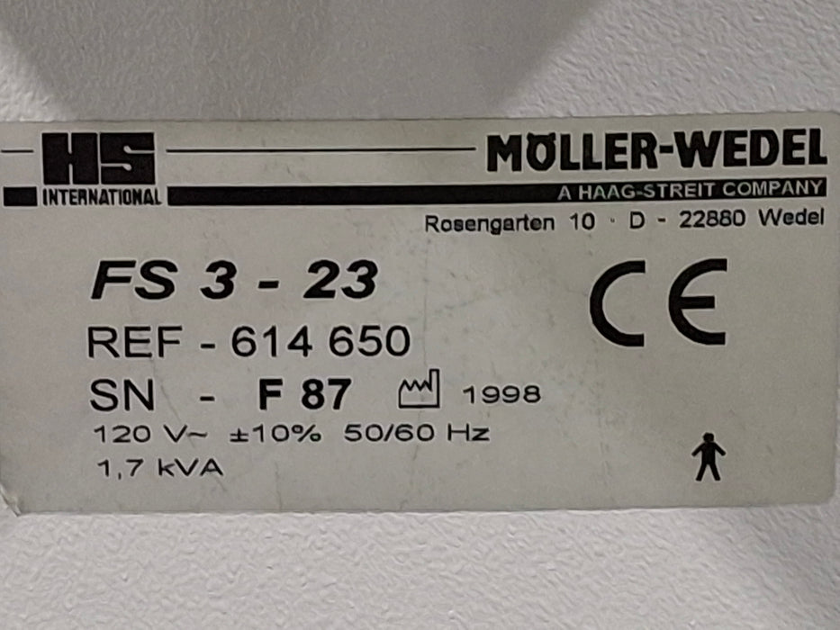 Moller-Wedel VM 900 / FS 3-23 Surgical Microscope