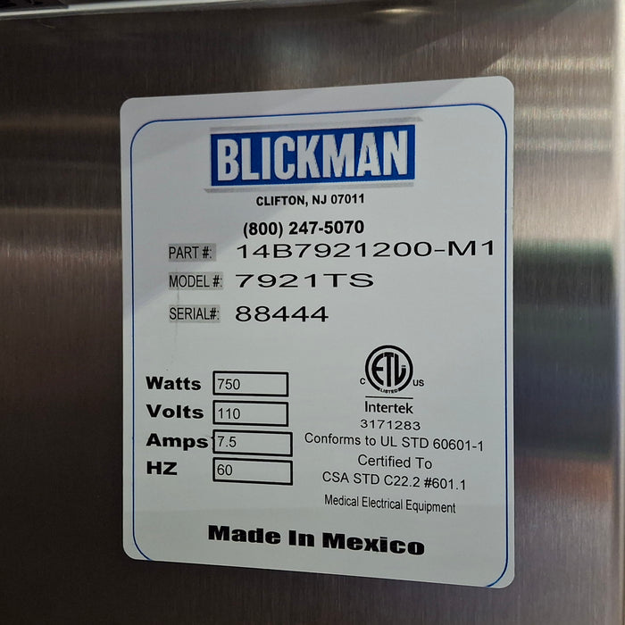 Blickman Blickman 7921TS Warming Cabinet Medical Furniture reLink Online