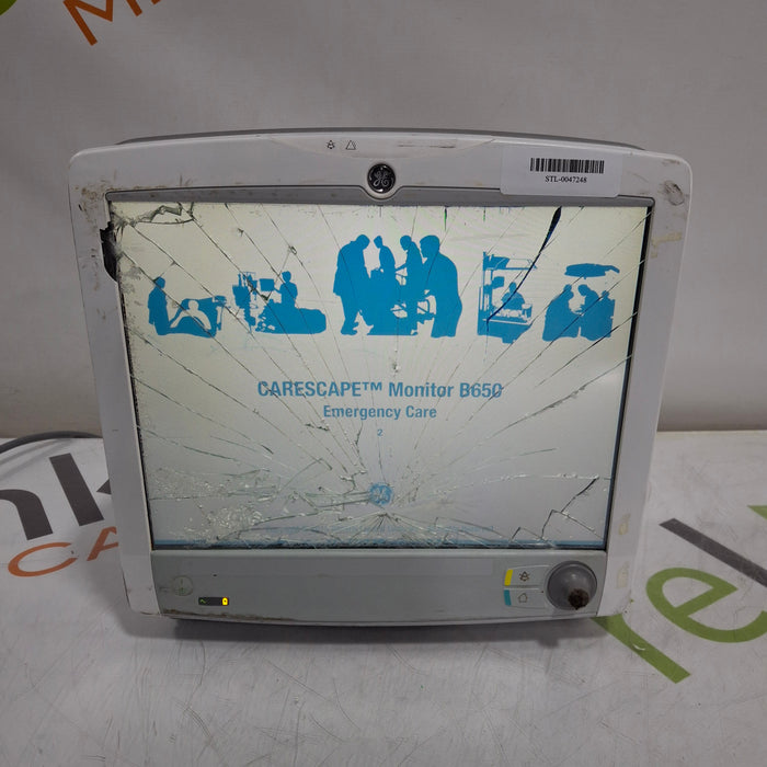 GE Healthcare Carescape B650 Emergency Care Patient Monitor