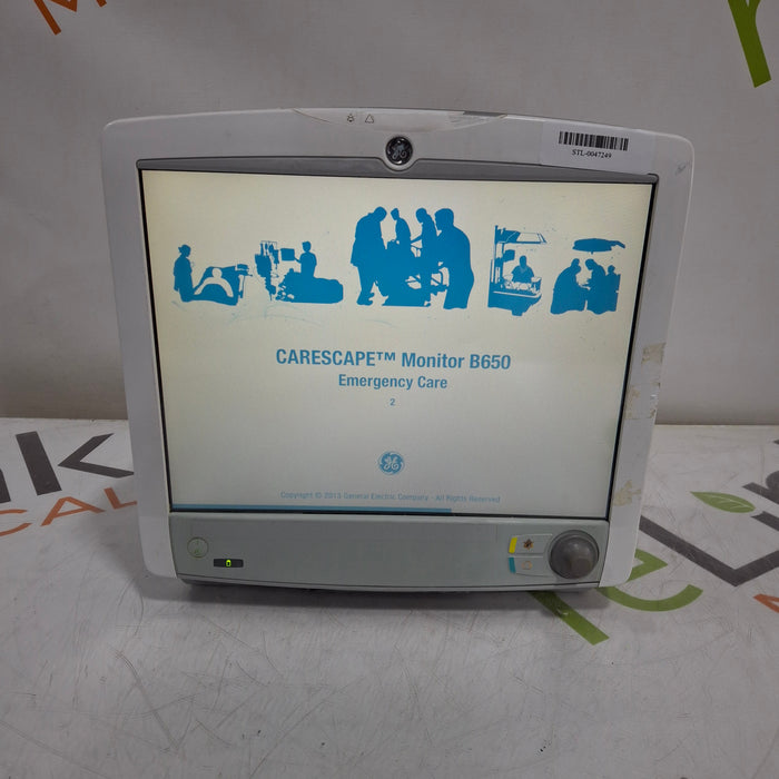GE Healthcare GE Healthcare Carescape B650 Emergency Care Patient Monitor Patient Monitors reLink Online