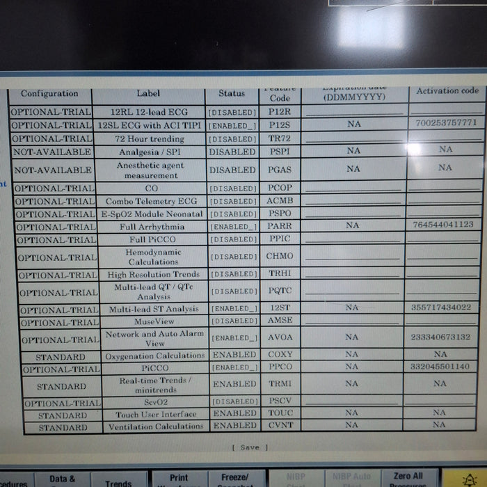 GE Healthcare Carescape B650 Emergency Care Patient Monitor